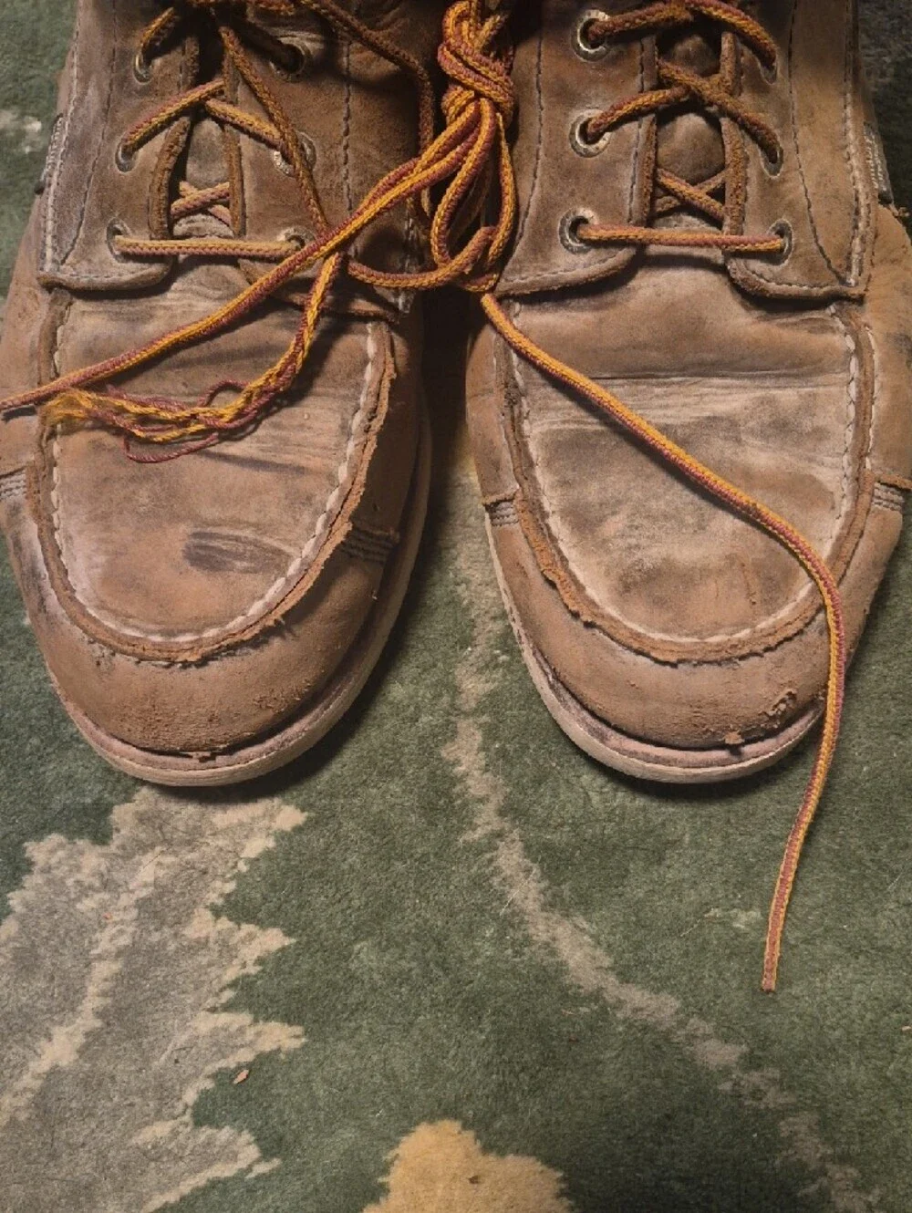 Irish Setter Brown Leather Lace-Up Work Boots
